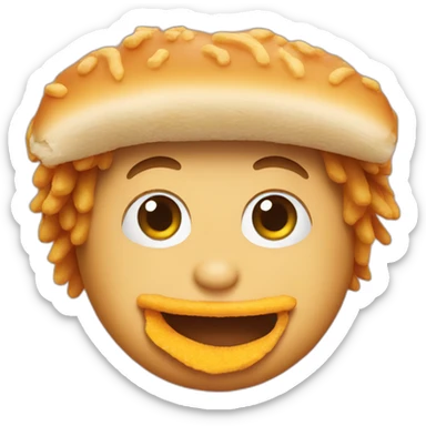 Chicken fingers sticker