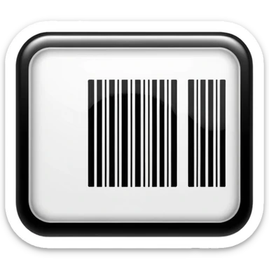 Barcode label sticker