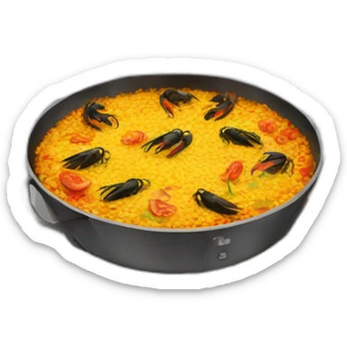 paella party sticker