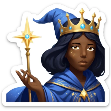 Cosmic Wizard sticker