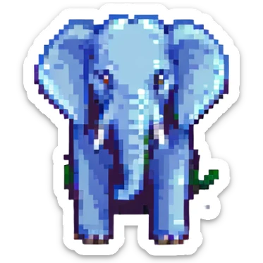 elephant sticker