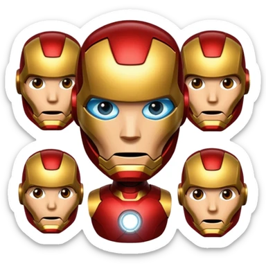Ironman emoji sticker