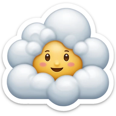 cloud sticker