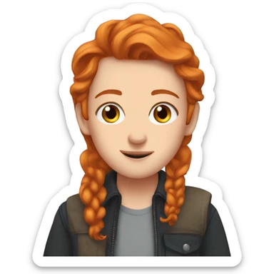 Ellie darcy alden ginger sticker