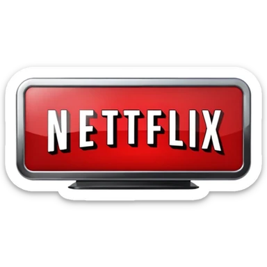 Netflix logo sticker