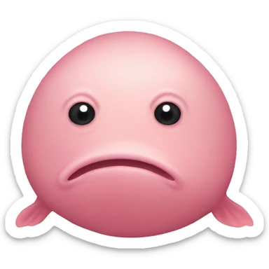 blobfish sticker