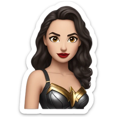Gal gadot harleyqueen sticker