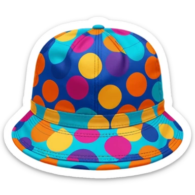 print hat sticker