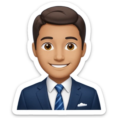 Everyone thought he had won at life. sticker