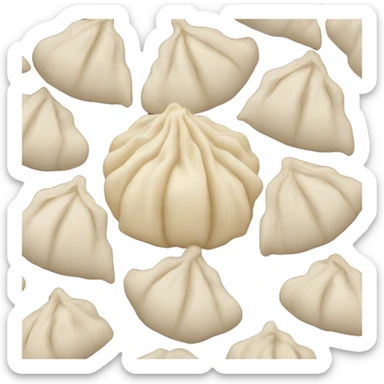Georgian khinkali dumpling sticker