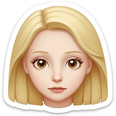 Sable Ward from dead by daylight ejth hazel eyes  sticker