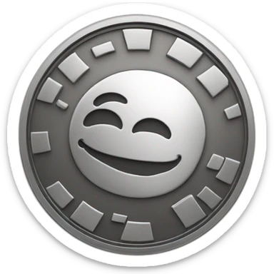 reddit logo coin sticker