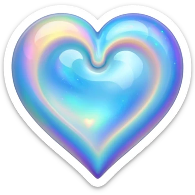 stars opalite heart galaxy opalite sticker