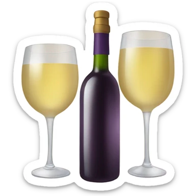 Copa de vino sticker