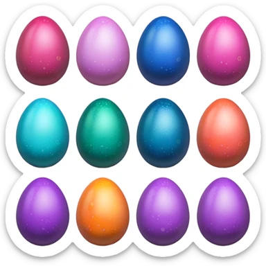 Secret dragon eggs sticker