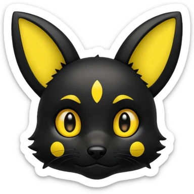 umbreon emoji sticker