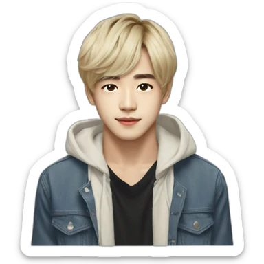 Kim Taehyung from BTS sticker