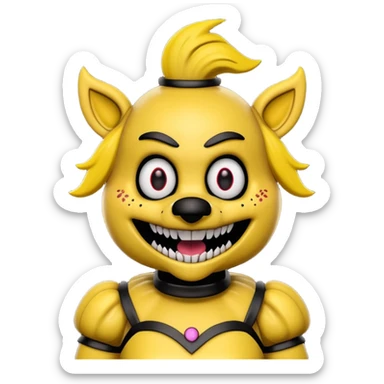 Chica from Five Nights At Freddy's Movie sticker