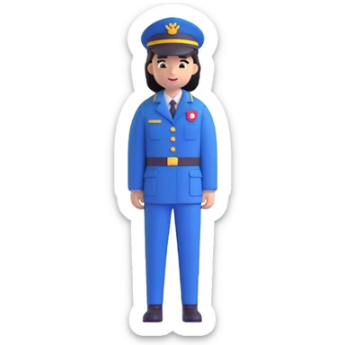 private security officer sticker