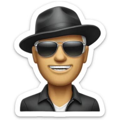 Whitey Bulger, boston mob, hat, sunglasses sticker