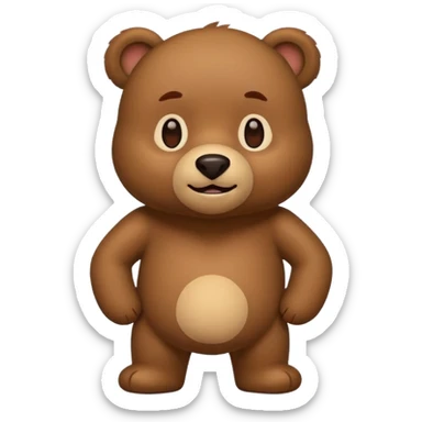 Tu peux me gênerer un Emoji de Super Bear Adventure sticker