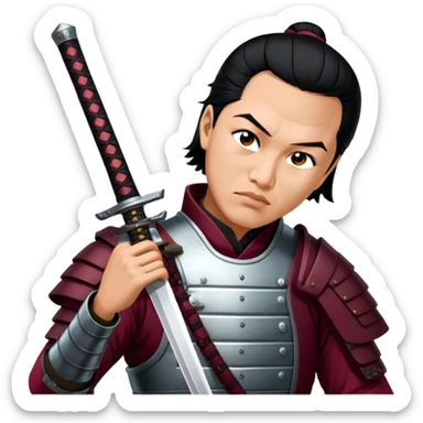 Resolute Samurai sticker