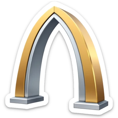 Stl arch sticker
