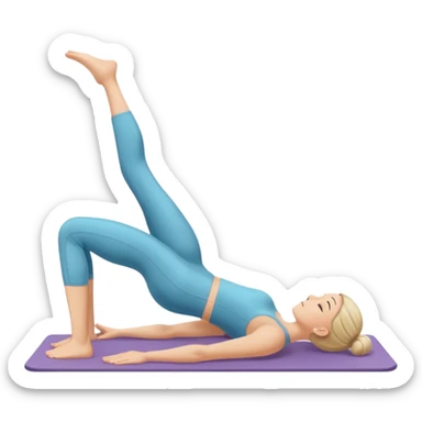 Pilates  sticker