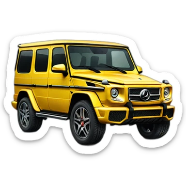 G wagon boack sticker