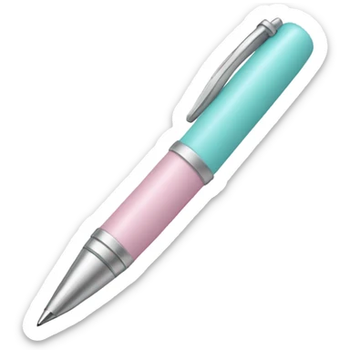 Pastel pen  sticker