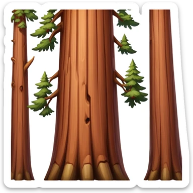 Redwoods trees sticker
