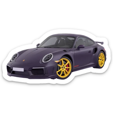 2024 Porsche 911 Turbo S sticker