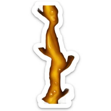 Tree sap sticker