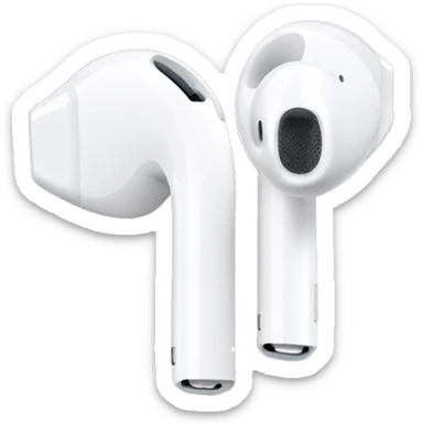 AirPod in ear sticker