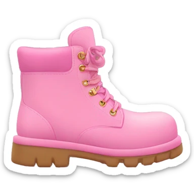 Pink ugh boots sticker