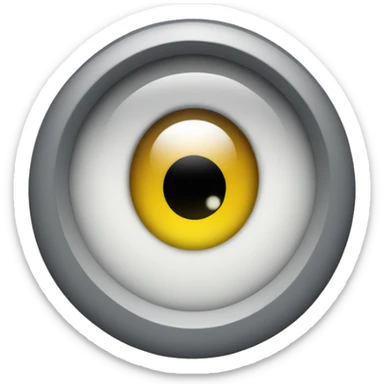 Mobile with eye dro sticker