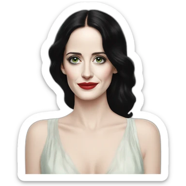 Eva green sticker