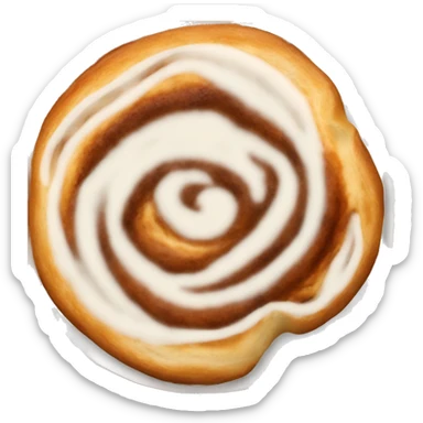 Cinnamon roll sticker