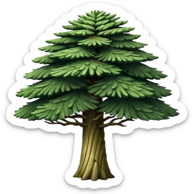 Patagonian araucaria tree sticker