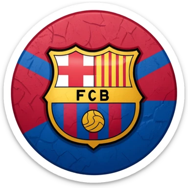 Fc Barcelona logo imoji sticker