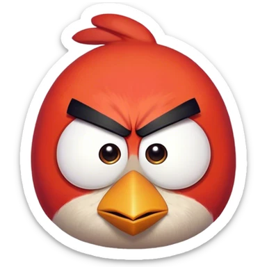 Terence from angry birds sticker