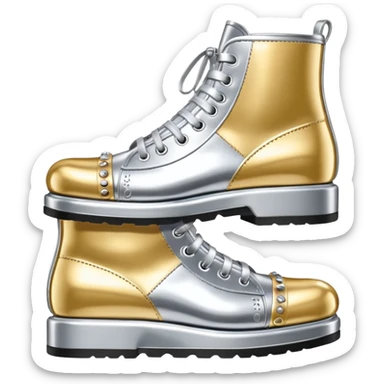 Moschino spam can  shoe sculpture  sticker