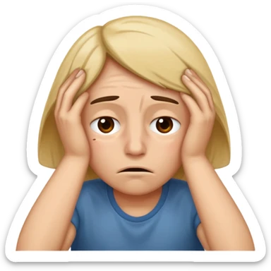 I’m tired in ways sleep can’t fix sticker