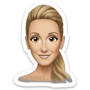 Céline Dion sticker