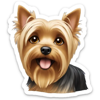  Yorkshire Terrier dog sticker