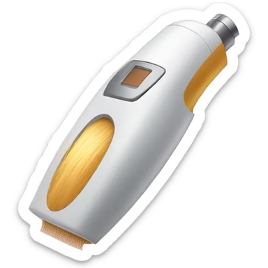 Laser hair removal sticker