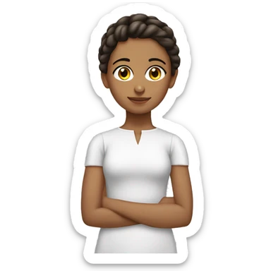 albanian girl with boy sticker