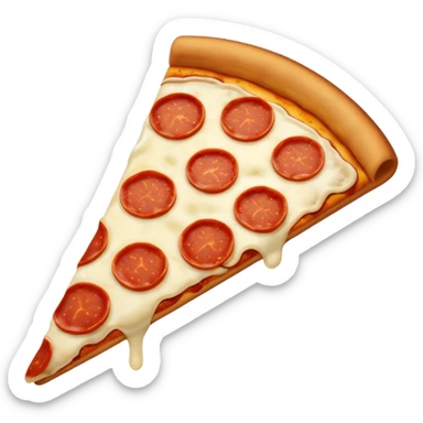 A pizza slice emoji sticker