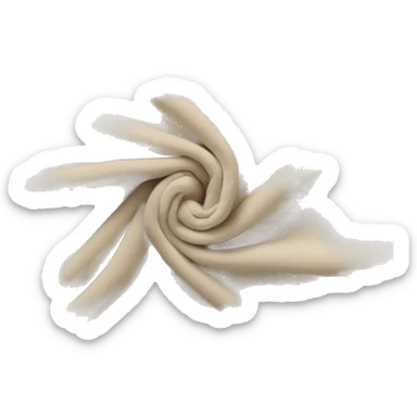 Bundle blanket beige sticker