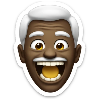 soul tyrant laughing sticker